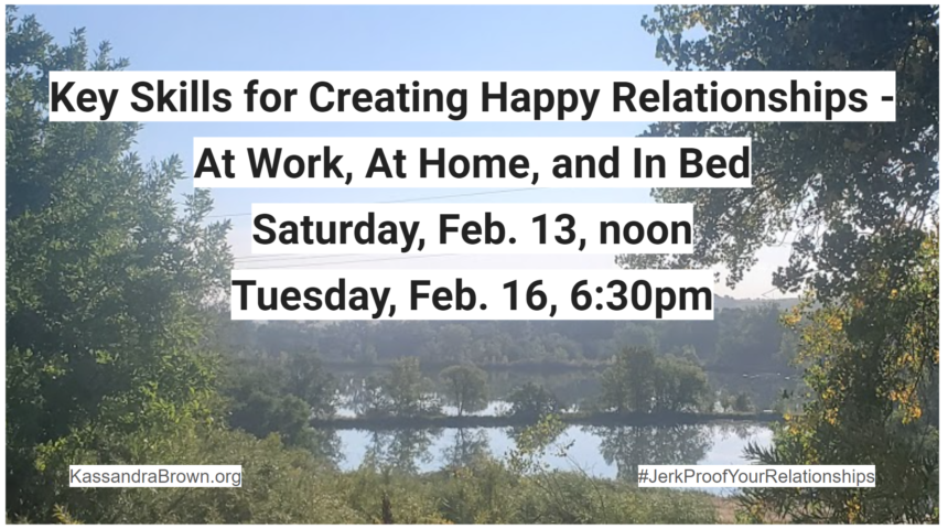 Key Skills to Create Happy Relationships – 2 Upcoming Workshops Key Skills to Create Happy Relationships – 2 Upcoming Workshops